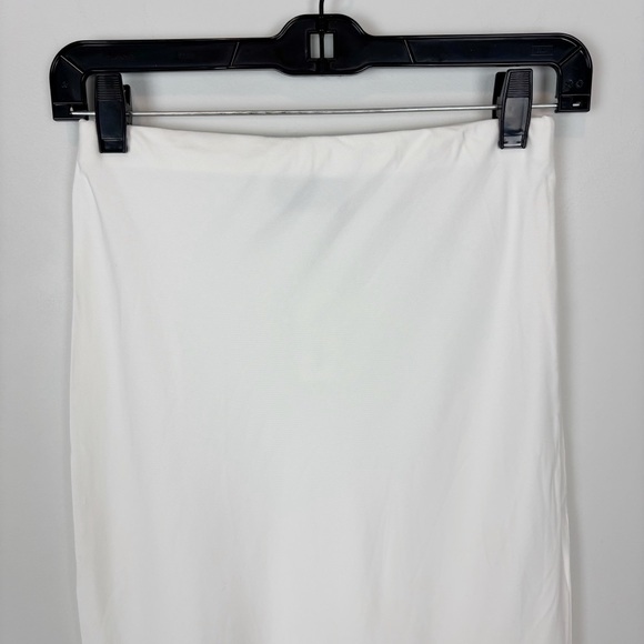 ANEMOS Bias Cut Maxi Skirt in White Size M - Picture 6 of 11
